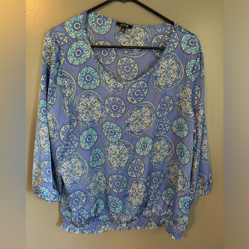 Apt 9 satin blouse